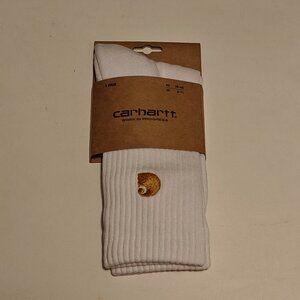 Carhartt Work In Progress Chase Socks - White / Gold Men's One Size WIP